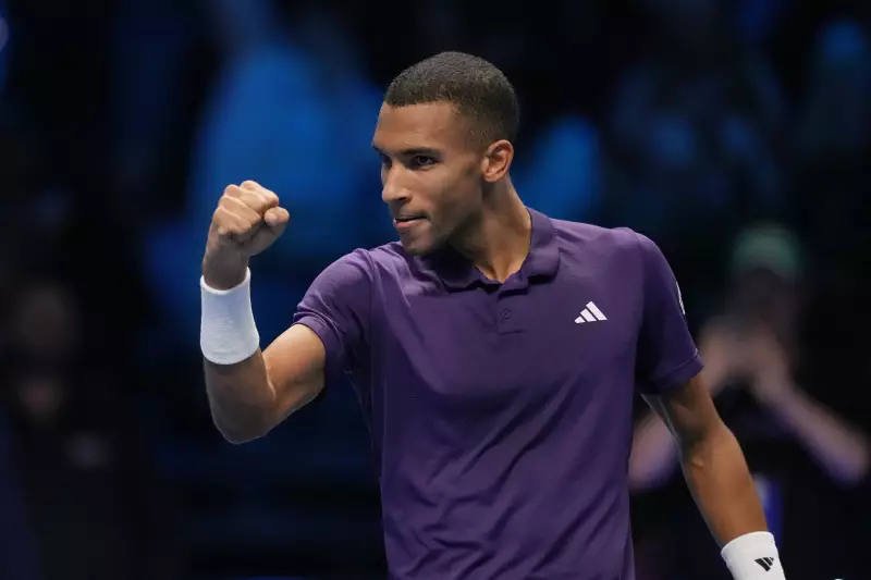 Felix Auger-Aliassime Claims First Victory at 2025 ATP Finals