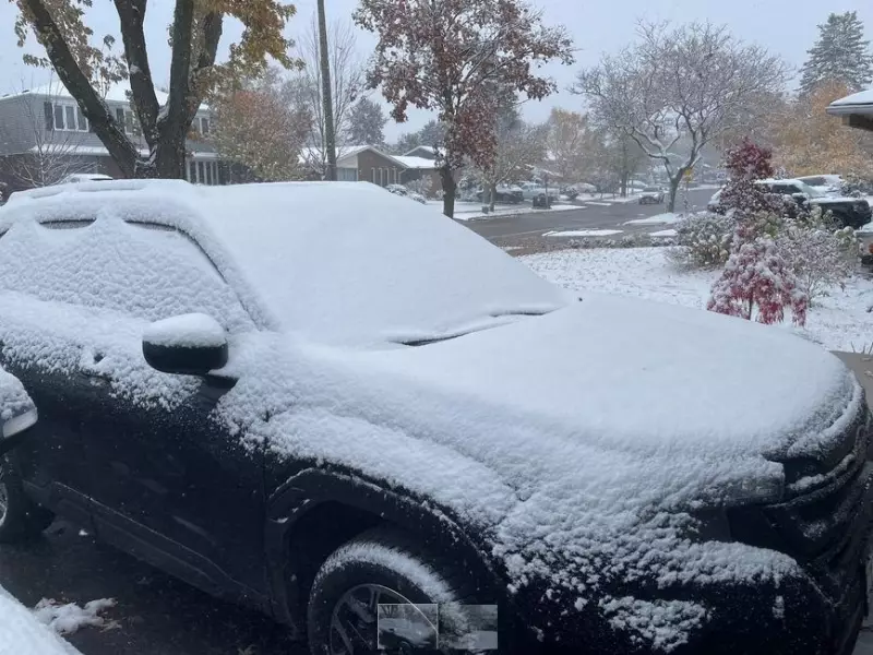 First Snowfall Hits GTA: Winter Arrives Early in Southern Ontario