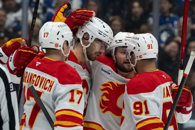 Flames Extend Win Streak to Three Games with 5-2 Victory Over Canucks