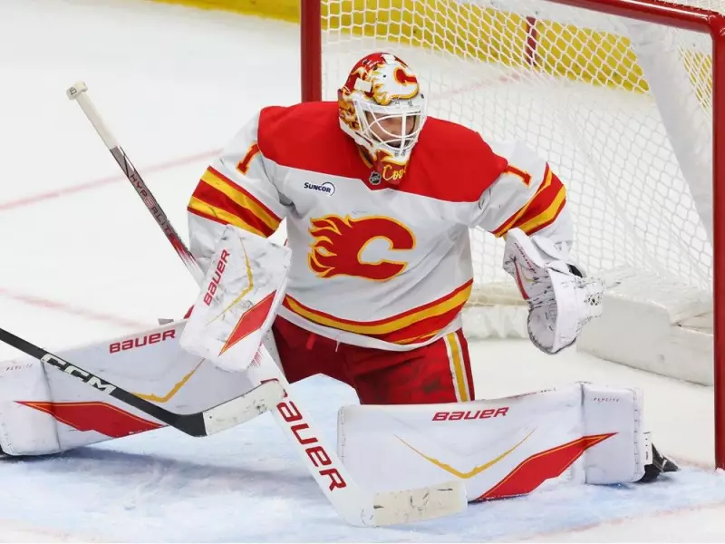 Flames Goalie's Morbid Mantra: 'We're All Gonna Die' Powers NHL Win