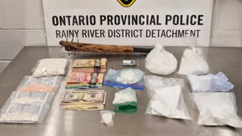 Fort Frances Drug Bust: $174K in Narcotics Seized, Woman Charged