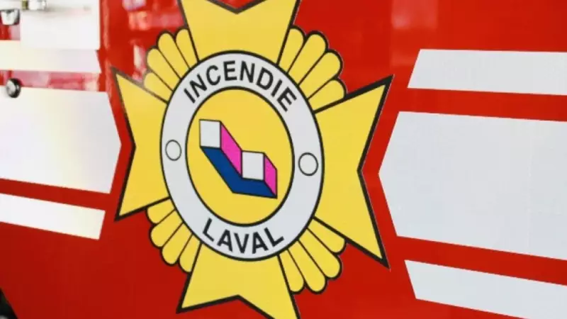 Four-Alarm Fire Continues Burning at Laval Auto-Recycling Centre