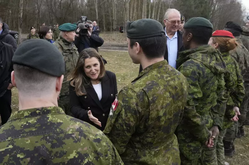 Freeland Leads Canadian Business Initiative for Ukraine Reconstruction