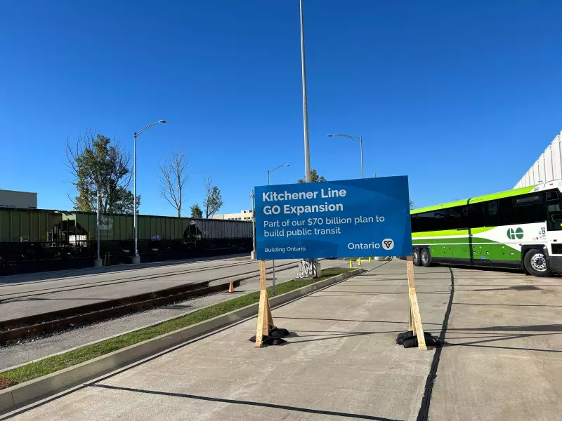 GO Train Service Suspended on Kitchener Line This Weekend