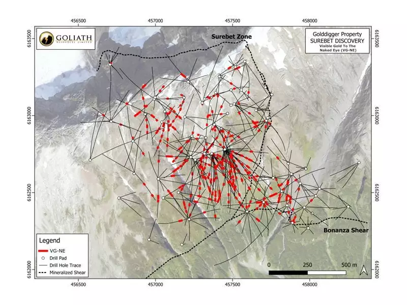 Goliath Resources Reports 76% of 2025 Drill Holes Show Visible Gold at Surebet