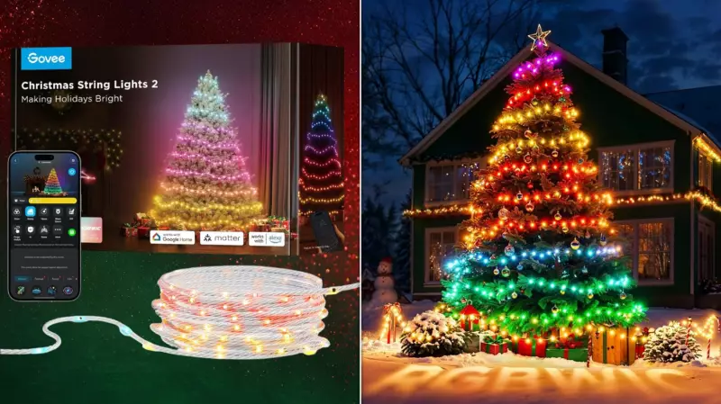 Govee Smart Christmas Lights Up to 30% Off on Amazon Canada