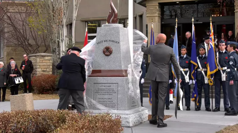 High River Unveils New Cenotaph Ahead of Remembrance Day 2025