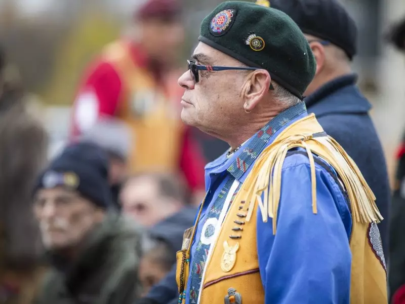 Indigenous Veterans Honoured in Ottawa Ceremony on Nov. 8