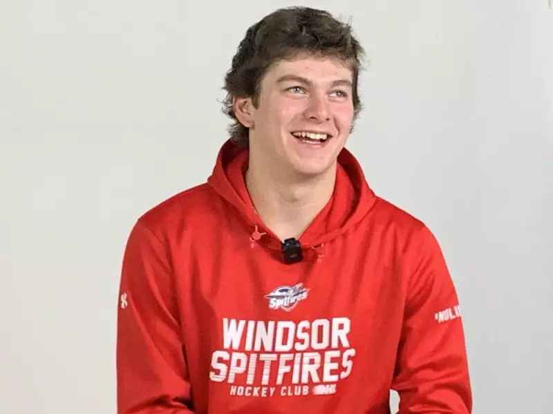 J.C. Lemieux's Hat-Trick Powers Windsor Spitfires to 6-3 Victory