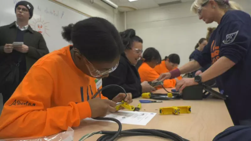 Jill of All Trades Event Inspires Girls to Explore Skilled Trades at NAIT