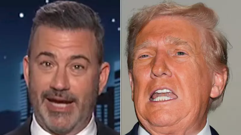 Jimmy Kimmel Fires Back at Trump's Late-Night Tweets