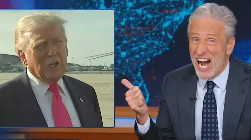 Jon Stewart Exposes Trump's Epstein Files Flip-Flop