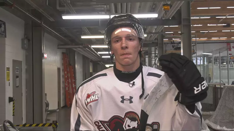 Kale Dach's Smooth Transition from BCHL to WHL with Calgary Hitmen