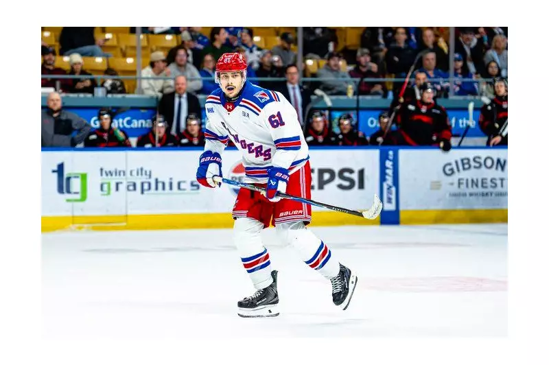 Kitchener Rangers Shut Out 4-0 by Greyhounds in Home Game