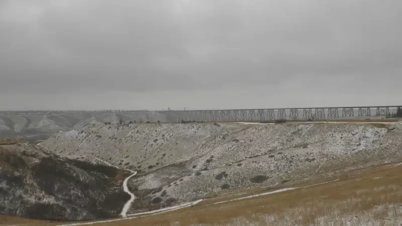Lethbridge Snowfall Creates Driving Hazards, Boosts Ski Hills