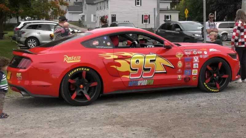 Lightning McQueen Replica Turns Heads Across Ontario
