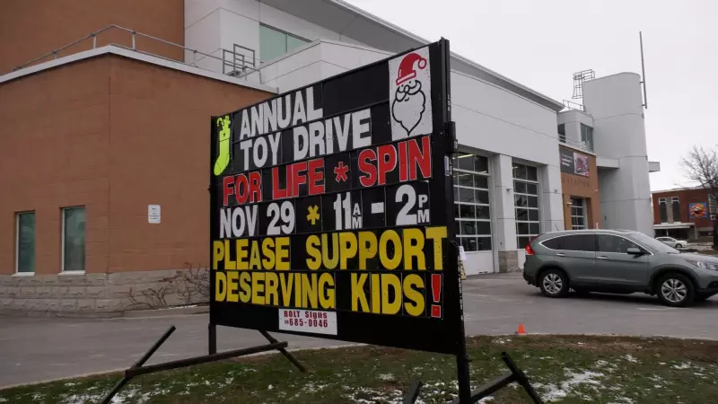 London Firefighters Spread Holiday Cheer with Annual Toy Drive