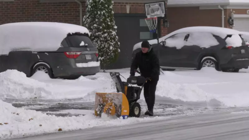 London, Ont. Hit by Double Winter Storm to Start Week