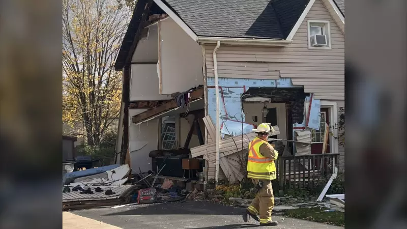 London, Ontario Home Explosion Deemed Isolated Incident by Fire Officials