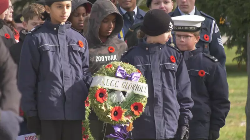 London Students Craft Wreaths for Remembrance Day at Vimy Ridge Park