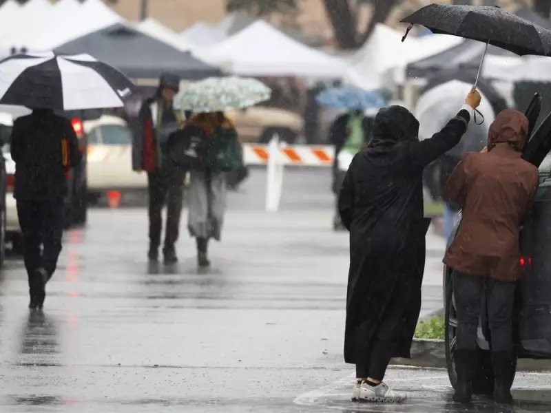 Los Angeles Storm Threatens Mudslides in Burned Areas