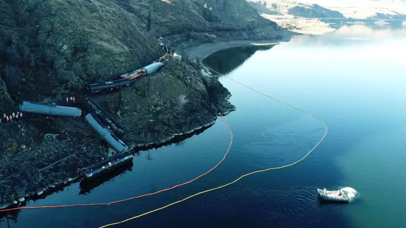 Massive Fuel Spill After BC Train Derailment: Environmental Emergency Unfolds in Interior