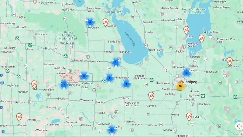 Massive Power Outage Plagues Southern Manitoba: Over 4,000 Customers in the Dark