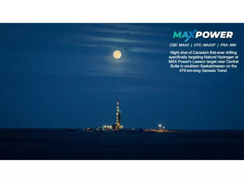 MAX Power Advances Canada's First Natural Hydrogen Well with Rig Mobilization