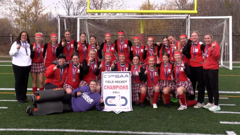 Medway Cowgirls Make History with First OFSAA Field Hockey Title