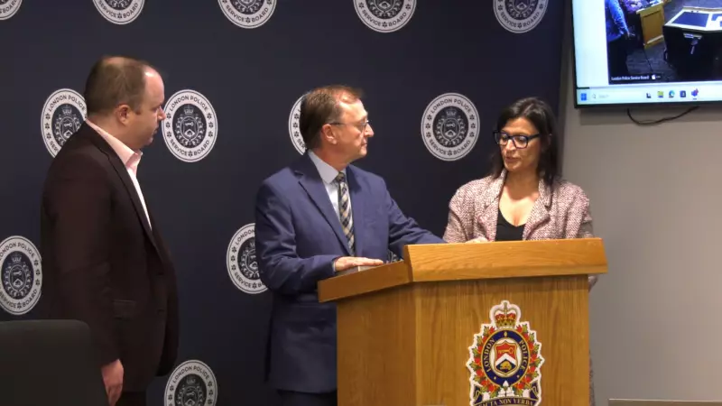 Mike Wallace Sworn In as New London Police Services Board Member