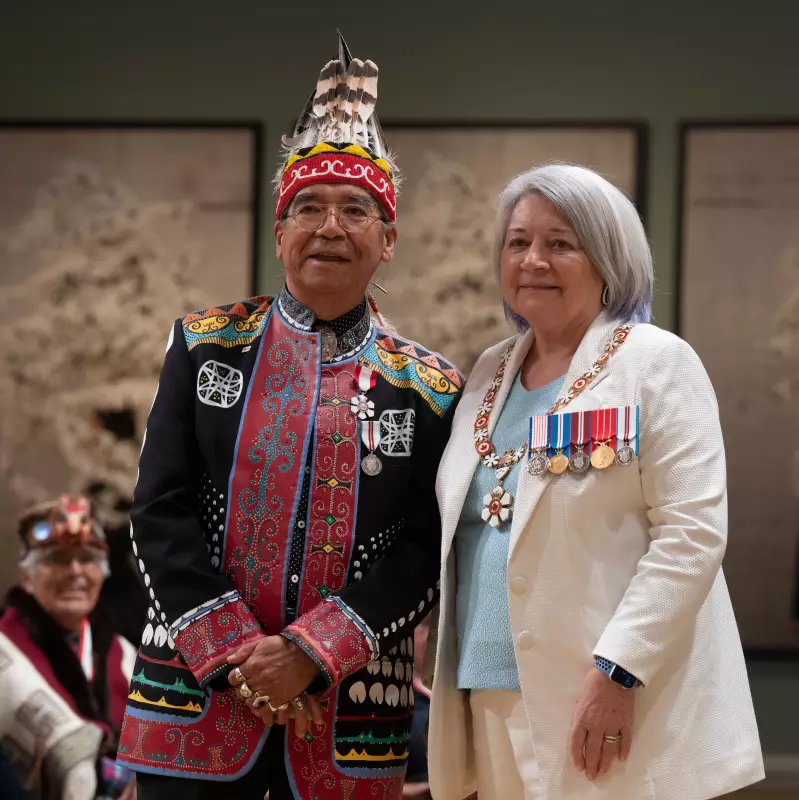 Mi'kmaq Chief Reunited with Missing Jacket of Honors at Montreal Airport