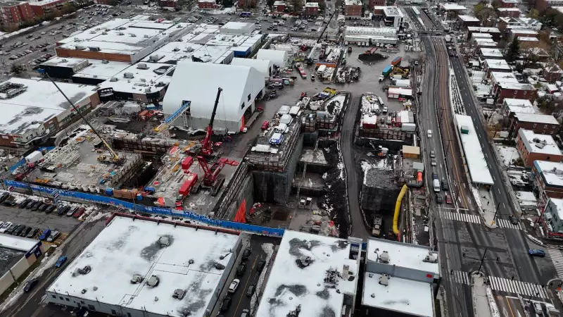 Montreal's Blue Line Metro Expansion Begins as Tunnel Boring Machine Arrives