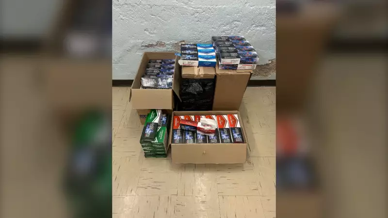 Moose Jaw Police Bust Major Tobacco Smuggling Operation: $42K in Unstamped Cigarettes Seized