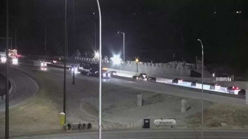 Multi-Vehicle Crash on Deerfoot Trail Sends 2 to Hospital