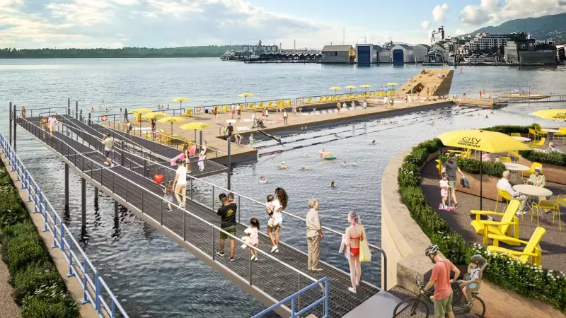 North Vancouver Makes Waves With Canada's First Open Seawater Swimming Facility in Burrard Inlet