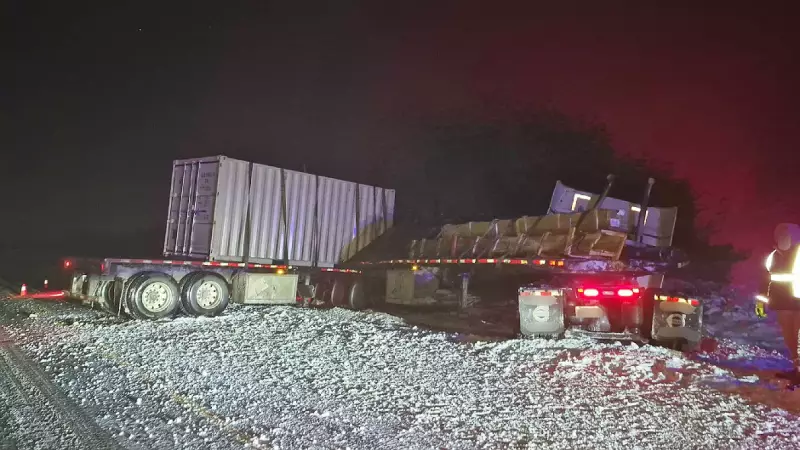 Northern Ontario Police Report Winter Weather Collision Spike