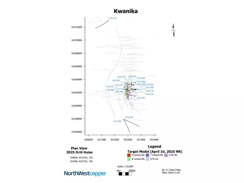 NorthWest Copper Reports 26 Metres of 1.91% CuEq at Kwanika Project