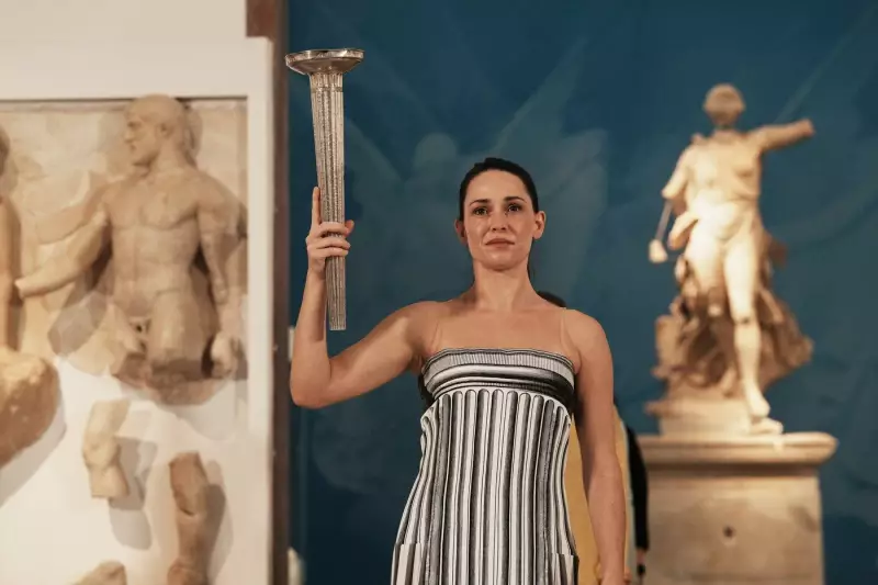 Olympic Flame for 2026 Winter Games Lit in Ancient Olympia Ceremony
