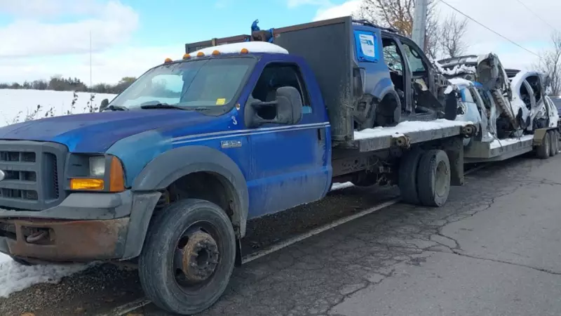 Ontario Police Issue 19 Violations for Dangerously Unsecured Truck Cargo