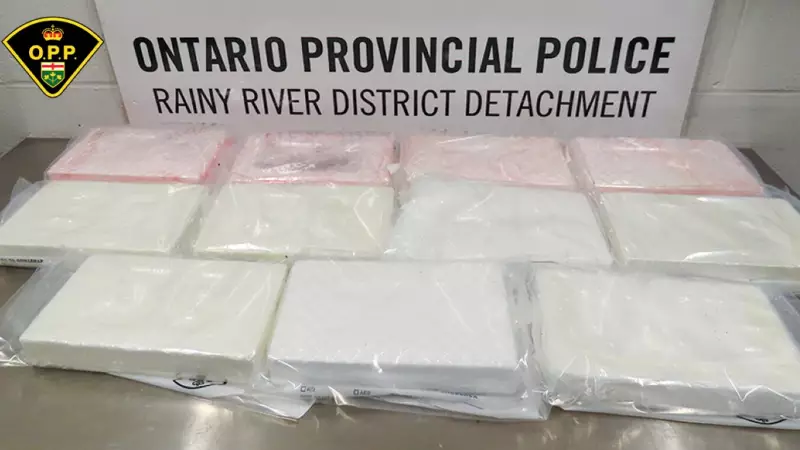 Ontario Police Seize $1M in Cocaine After Fort Frances Traffic Stop