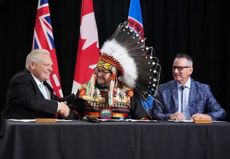 Ontario Signs Historic Deal with Marten Falls First Nation for Ring of Fire Road