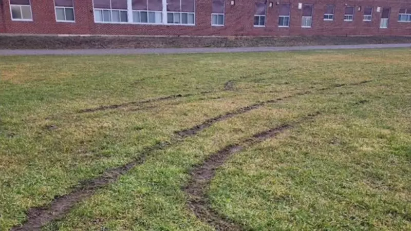 OPP Hunts Driver for School Property Donuts in Gravenhurst