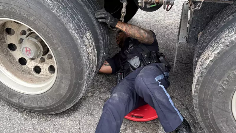 OPP Pulls 7 of 7 Trucks Off Road in Oakwood Safety Blitz