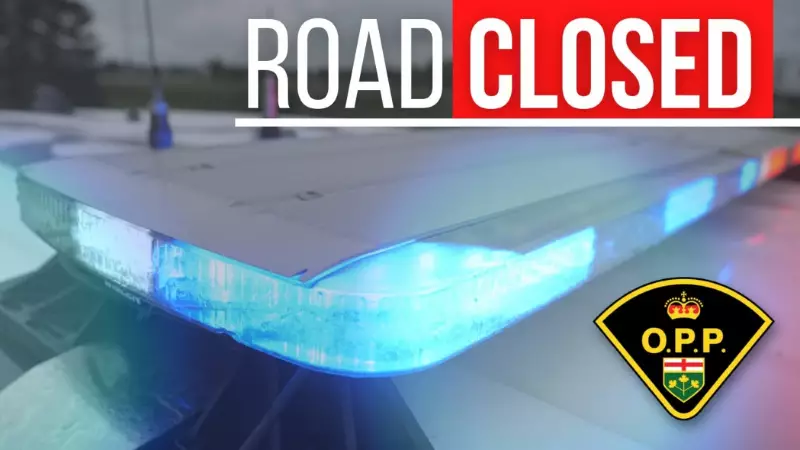 OPP Reopens Highway 402 After Severe Weather Closure in Lambton