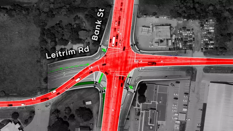 Ottawa Plans Redesign of Dangerous Bank & Leitrim Intersection in Findlay Creek