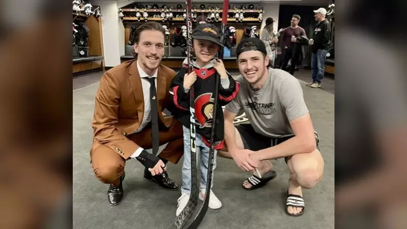 Ottawa Senators Honour Local Family at Hockey Fights Cancer Game