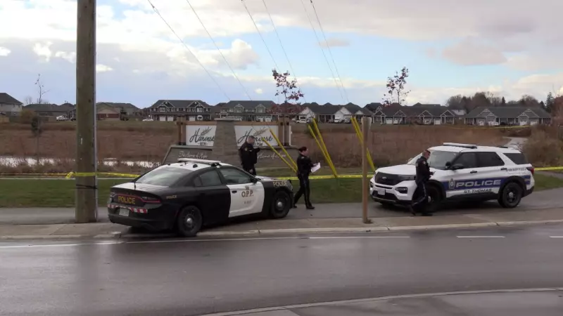 Police Investigate Sudden Death in St. Thomas, Ontario