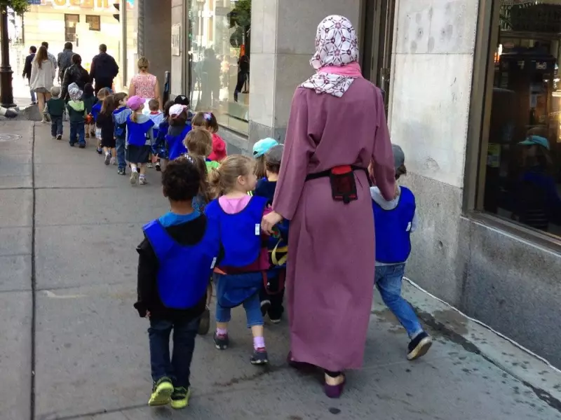 Quebec Child-Care Workers Protest Religious Symbols Ban Expansion