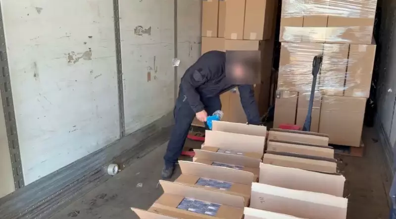 RCMP Seize 8.8 Million Illegal Cigarettes in Lloydminster Traffic Stop