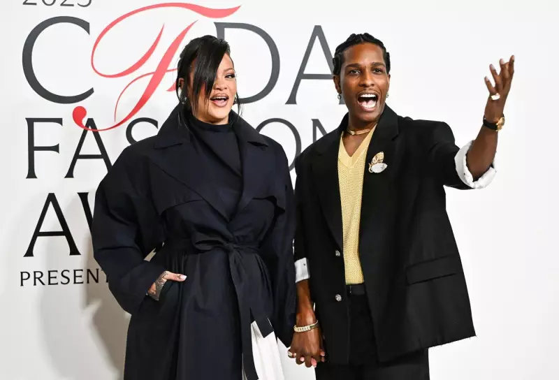 Rihanna & A$AP Rocky Make History as First Couple With Matching CFDA Fashion Icon Awards